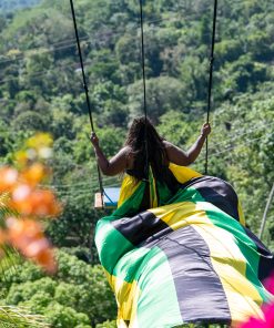 Flying Dress Swing Drone Photoshoot