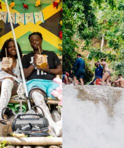 Bamboo Rafting & Blue Hole Falls