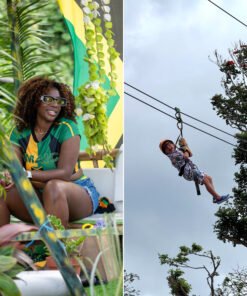 Bamboo Rafting & Zipline Experience