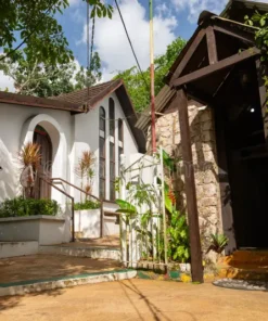 Alternative view of Bob Marley Mausoleum Nine Mile